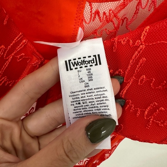 NWT WOlford corset bra - Picture 3 of 6